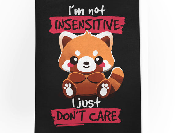 Insensitive Red Panda