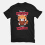 Insensitive Red Panda-womens basic tee-NemiMakeit
