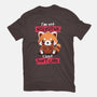 Insensitive Red Panda-womens basic tee-NemiMakeit