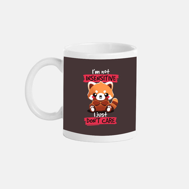 Insensitive Red Panda-none glossy mug-NemiMakeit