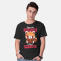 Insensitive Red Panda-mens basic tee-NemiMakeit