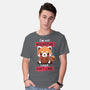 Insensitive Red Panda-mens basic tee-NemiMakeit