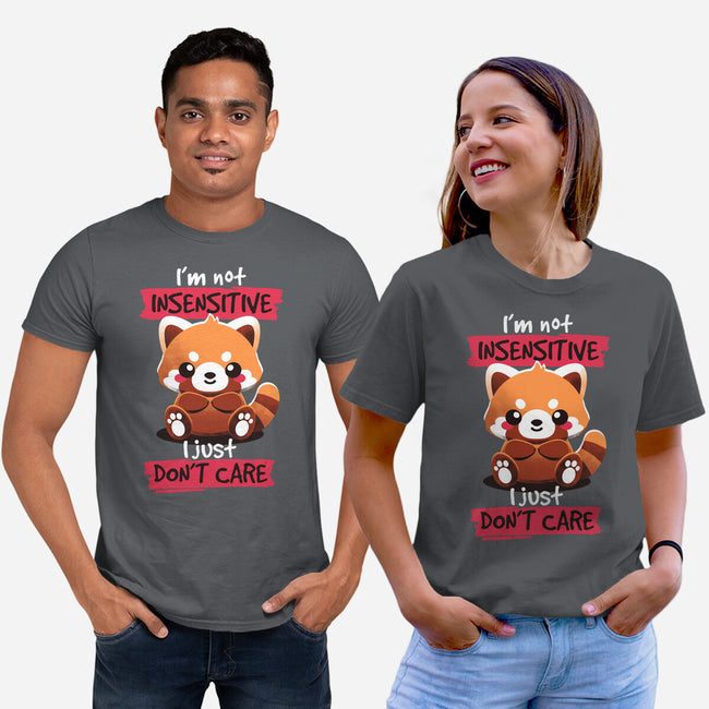 Insensitive Red Panda-unisex basic tee-NemiMakeit