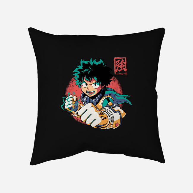 Detroit Smash-none removable cover w insert throw pillow-Corgibutt