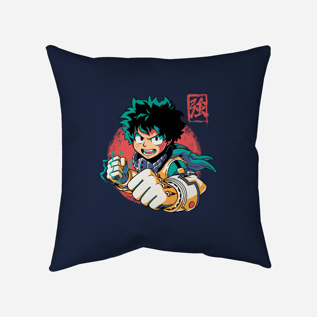 Detroit Smash-none removable cover w insert throw pillow-Corgibutt