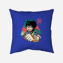 Detroit Smash-none removable cover w insert throw pillow-Corgibutt