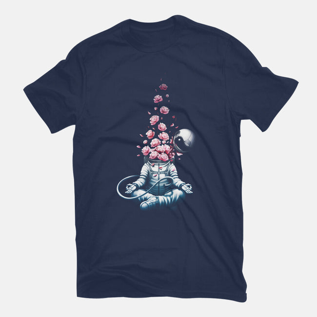 Astro Meditation Roses-mens basic tee-tobefonseca