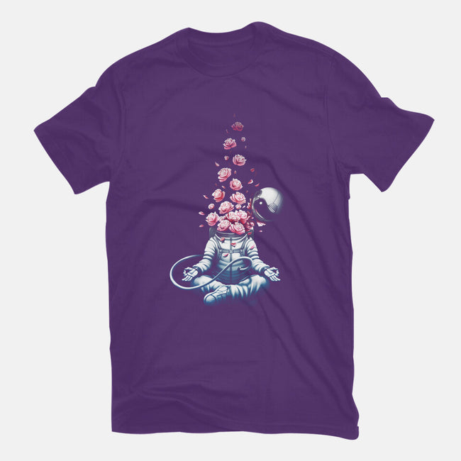 Astro Meditation Roses-mens basic tee-tobefonseca