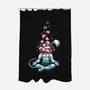 Astro Meditation Roses-none polyester shower curtain-tobefonseca