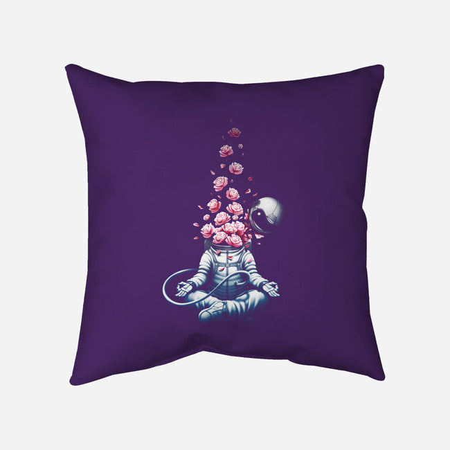 Astro Meditation Roses-none removable cover w insert throw pillow-tobefonseca