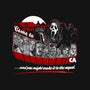 Come To Woodsboro-womens v-neck tee-goodidearyan