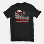 Come To Woodsboro-womens fitted tee-goodidearyan