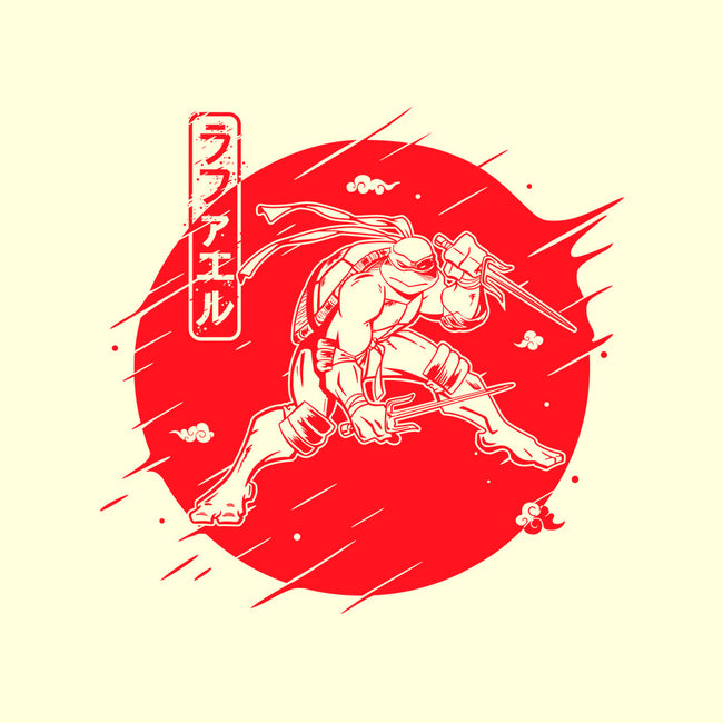 Red Warrior Turtle-none glossy sticker-Rogelio