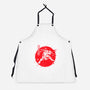Red Warrior Turtle-unisex kitchen apron-Rogelio
