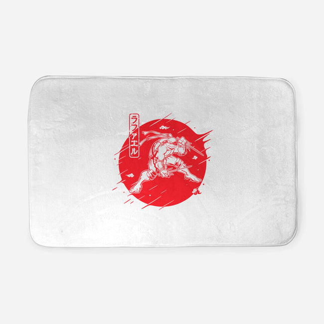 Red Warrior Turtle-none memory foam bath mat-Rogelio