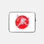 Red Warrior Turtle-none zippered laptop sleeve-Rogelio