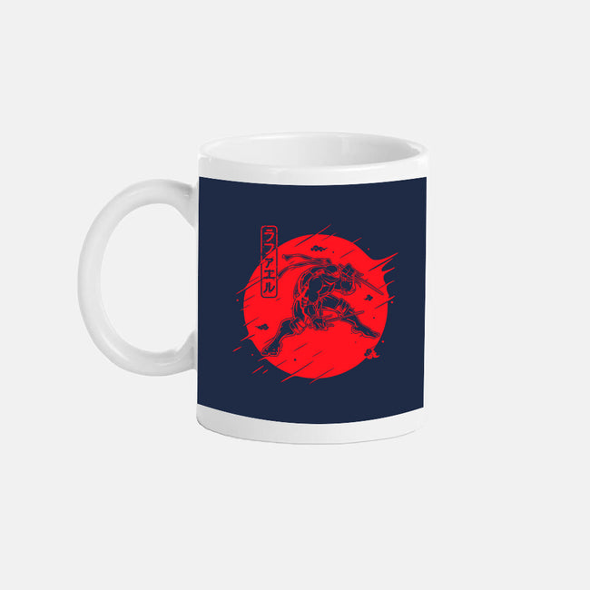 Red Warrior Turtle-none glossy mug-Rogelio