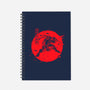 Red Warrior Turtle-none dot grid notebook-Rogelio