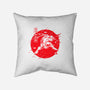 Red Warrior Turtle-none removable cover throw pillow-Rogelio