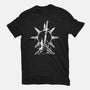Praise The Bonfire-womens fitted tee-Logozaste