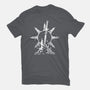 Praise The Bonfire-womens fitted tee-Logozaste
