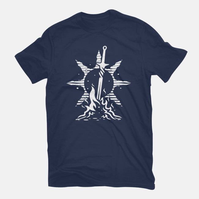 Praise The Bonfire-mens premium tee-Logozaste