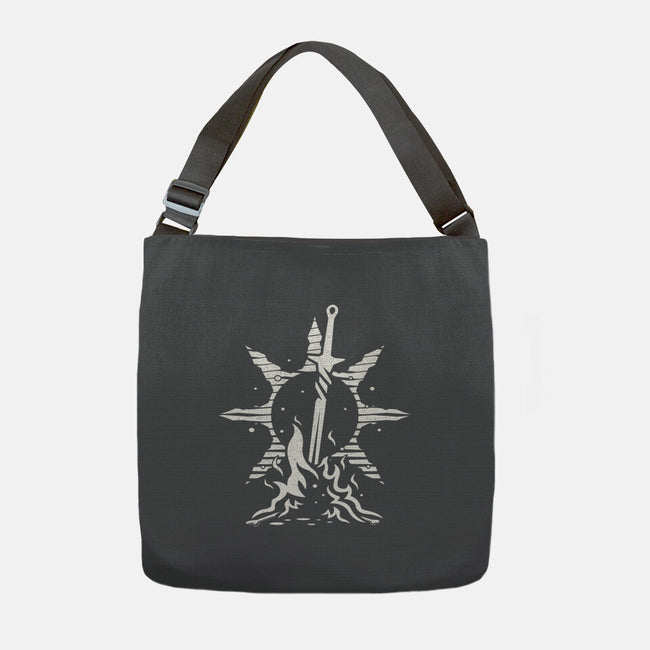 Praise The Bonfire-none adjustable tote-Logozaste