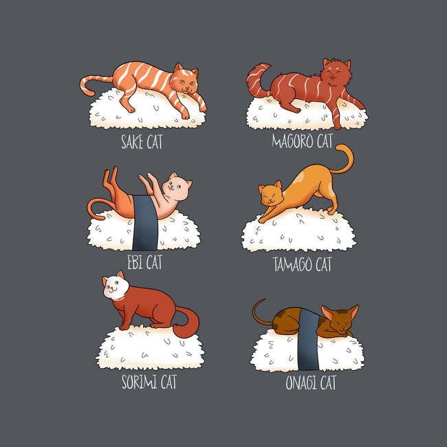 Sushi Cat-mens long sleeved tee-FunkVampire