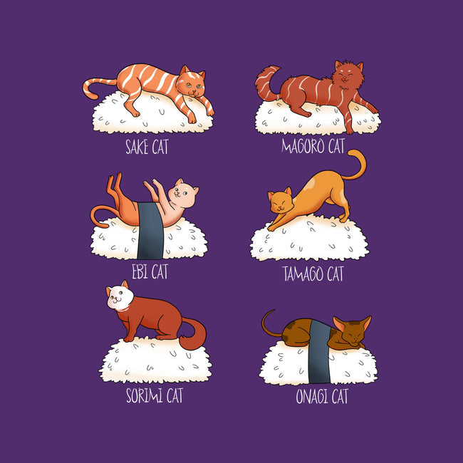 Sushi Cat-womens basic tee-FunkVampire