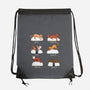 Sushi Cat-none drawstring bag-FunkVampire