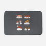 Sushi Cat-none memory foam bath mat-FunkVampire