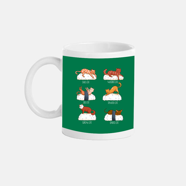 Sushi Cat-none glossy mug-FunkVampire