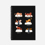 Sushi Cat-none dot grid notebook-FunkVampire