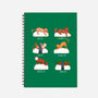 Sushi Cat-none dot grid notebook-FunkVampire