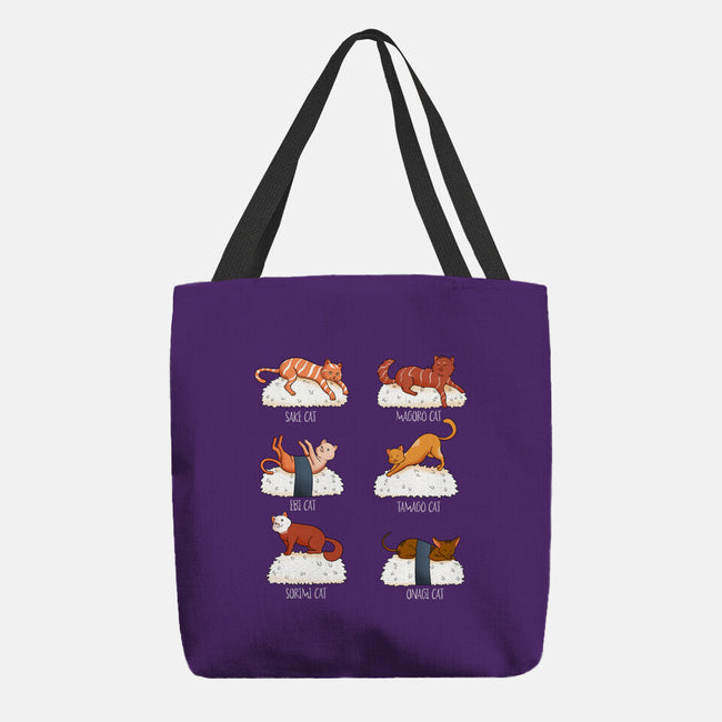 Sushi Cat-none basic tote-FunkVampire