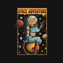 Space Adventure-womens basic tee-Slikfreakdesign