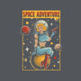 Space Adventure-womens basic tee-Slikfreakdesign