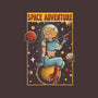Space Adventure-womens basic tee-Slikfreakdesign