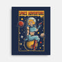 Space Adventure-none stretched canvas-Slikfreakdesign