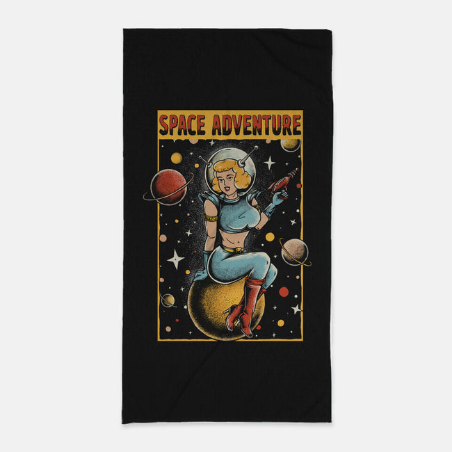 Space Adventure-none beach towel-Slikfreakdesign