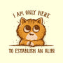 Only Here For The Alibi-none adjustable tote-kg07
