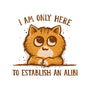 Only Here For The Alibi-none polyester shower curtain-kg07