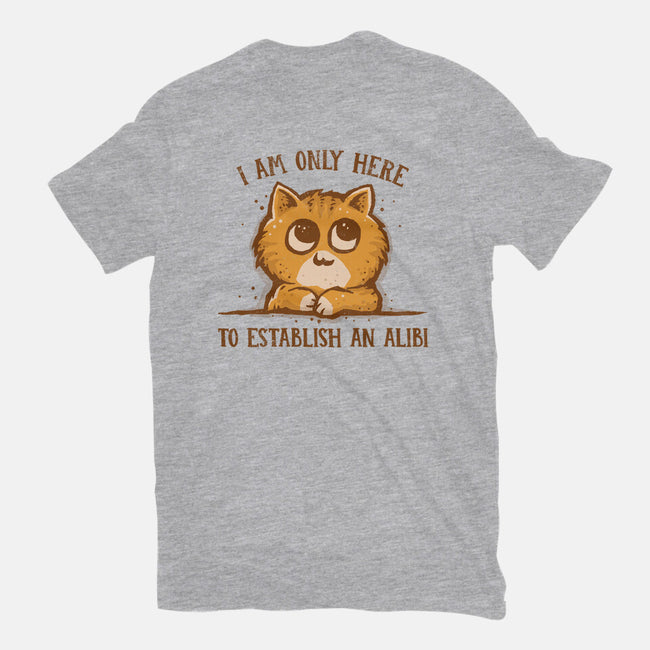 Only Here For The Alibi-unisex basic tee-kg07