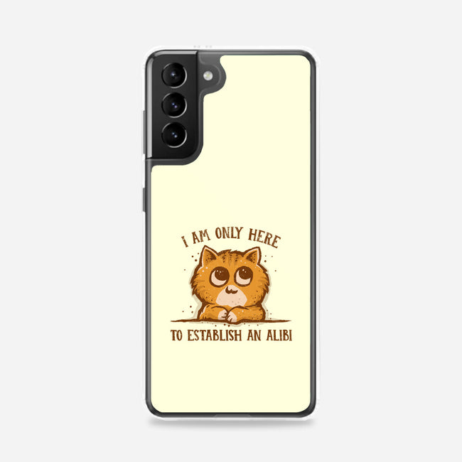 Only Here For The Alibi-samsung snap phone case-kg07