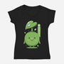 Korpokkur-womens v-neck tee-Alundrart