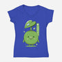 Korpokkur-womens v-neck tee-Alundrart
