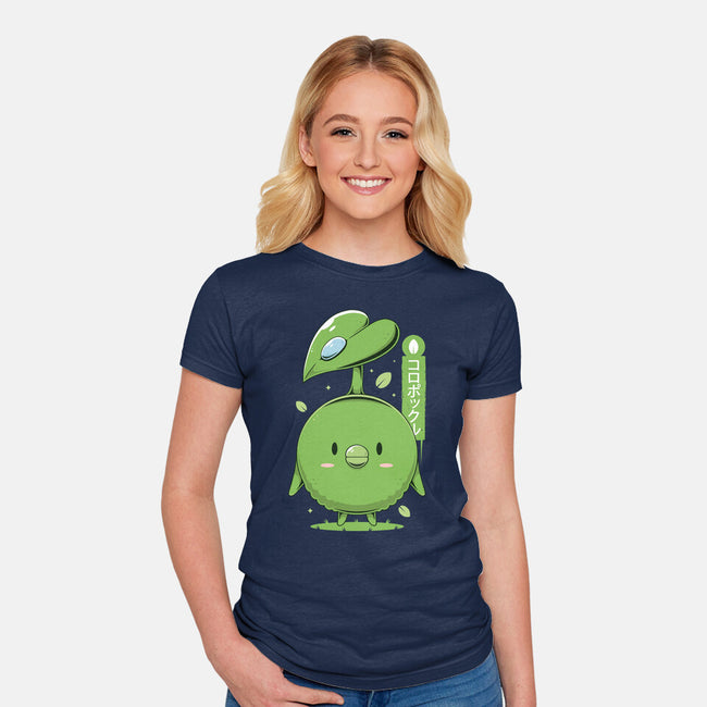 Korpokkur-womens fitted tee-Alundrart