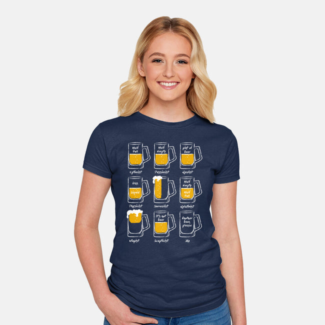Another Beer-womens fitted tee-DrMonekers