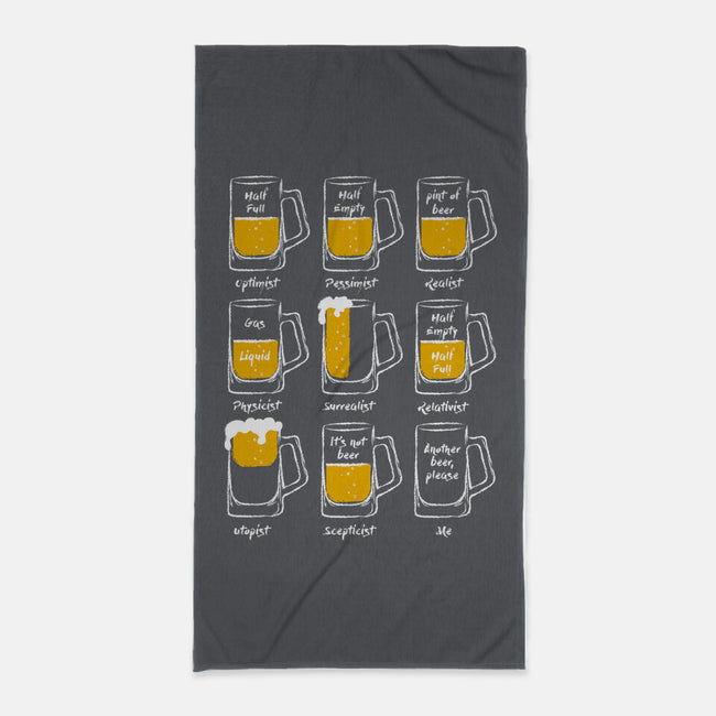 Another Beer-none beach towel-DrMonekers