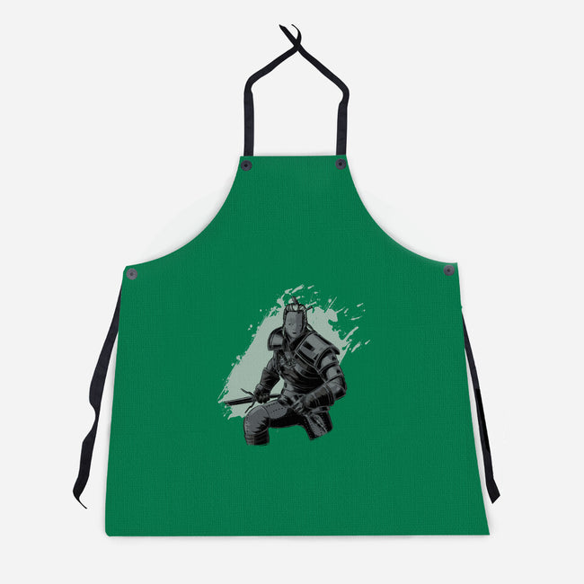 Dark Geralt-unisex kitchen apron-xMorfina